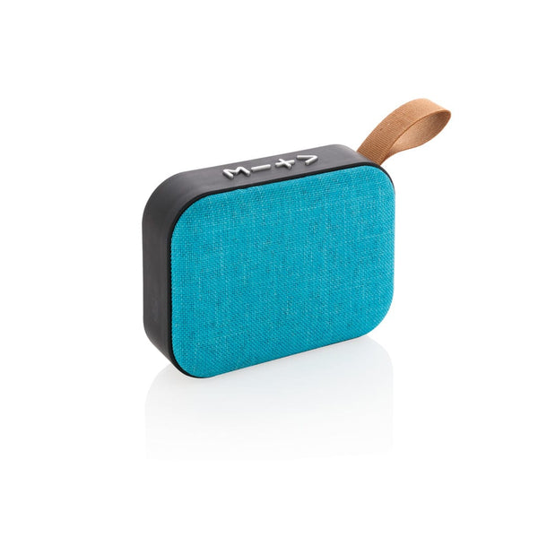 Speaker in tessuto trend blu - personalizzabile con logo