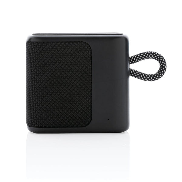 Speaker IPX6 3W Splash nero - personalizzabile con logo