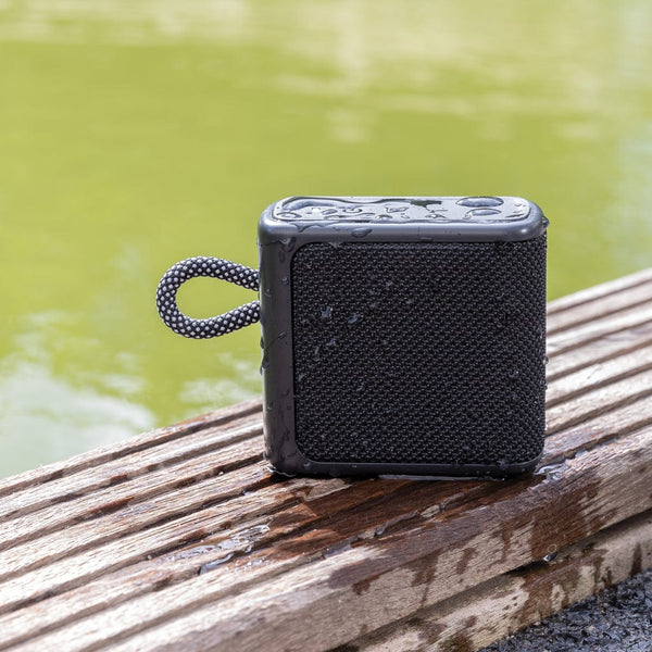 Speaker IPX6 3W Splash nero - personalizzabile con logo