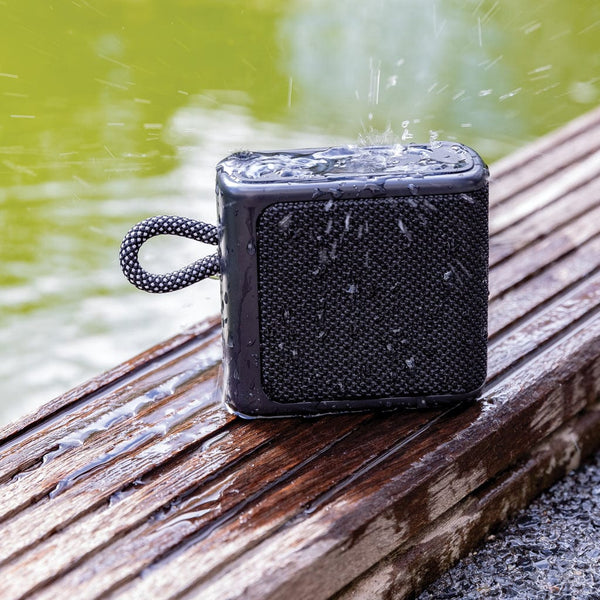 Speaker IPX6 3W Splash nero - personalizzabile con logo