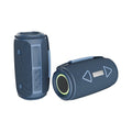 Speaker Prisma 16W impermeabile IPX4 in rPlastica RCS blu - personalizzabile con logo