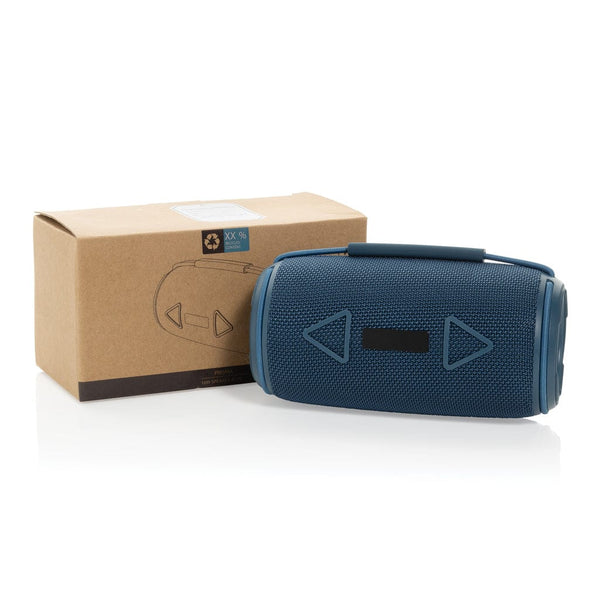 Speaker Prisma 16W impermeabile IPX4 in rPlastica RCS - personalizzabile con logo