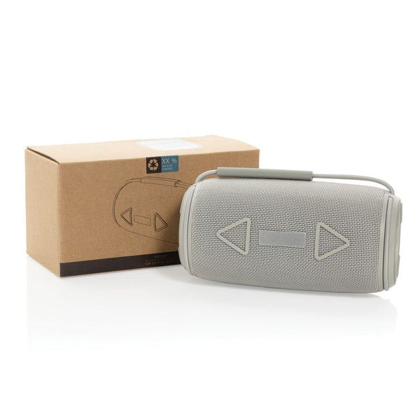 Speaker Prisma 16W impermeabile IPX4 in rPlastica RCS - personalizzabile con logo