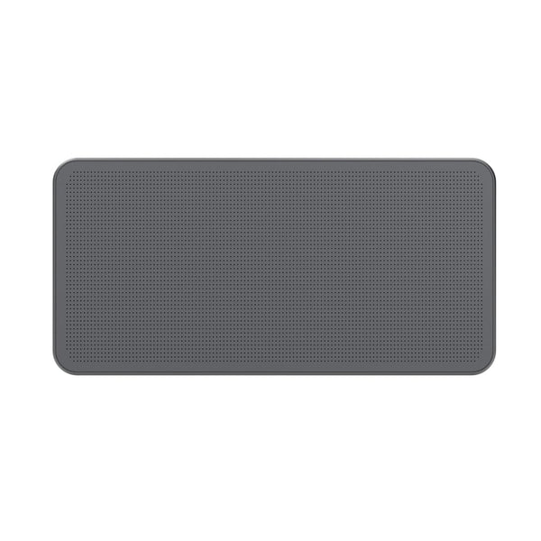 Speaker ultrasottile 10W Aeris con batteria rimovibile RCS grigio - personalizzabile con logo