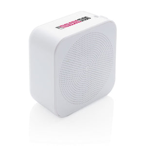 Speaker wireless 3W antimicrobico bianco - personalizzabile con logo