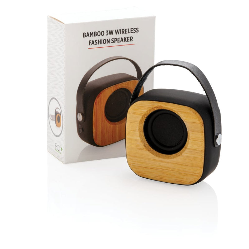 Speaker wireless 3W Fashion in bambù Colore: nero €20.00 - P328.589
