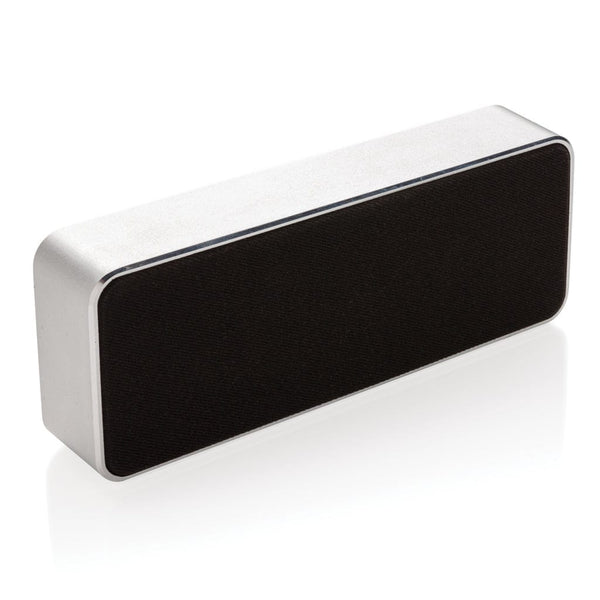 Speaker wireless 3W Nevada grigio - personalizzabile con logo