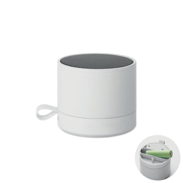 Speaker wireless 5.1 corpo in metallo Bianco - personalizzabile con logo