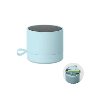 Speaker wireless 5.1 corpo in metallo blu - personalizzabile con logo