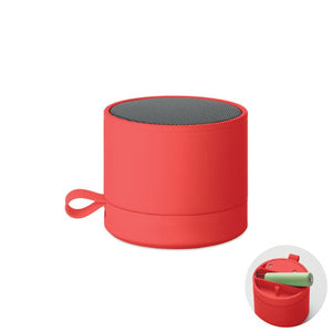 Speaker wireless 5.1 corpo in metallo Rosso - personalizzabile con logo