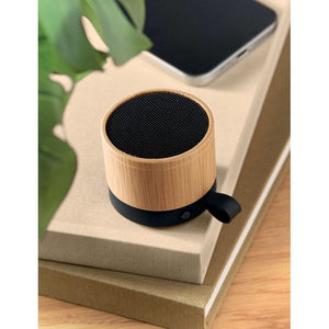 Speaker wireless 5.1 involucro in bambù natural - personalizzabile con logo