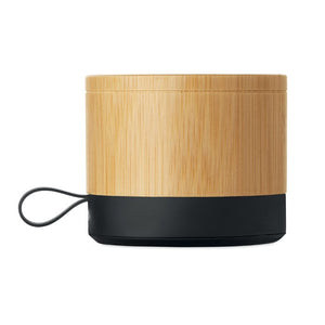 Speaker wireless 5.1 involucro in bambù natural - personalizzabile con logo