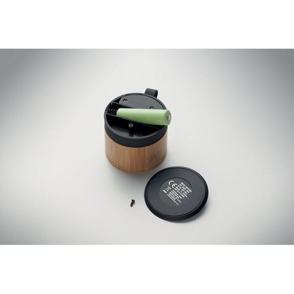 Speaker wireless 5.1 involucro in bambù natural - personalizzabile con logo
