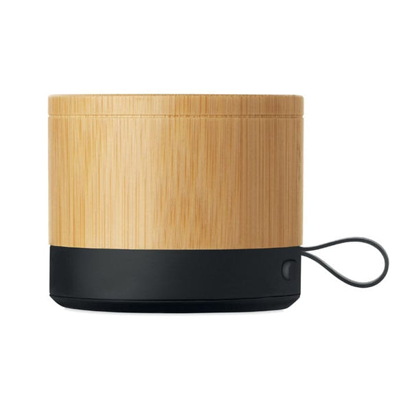 Speaker wireless 5.1 involucro in bambù natural - personalizzabile con logo