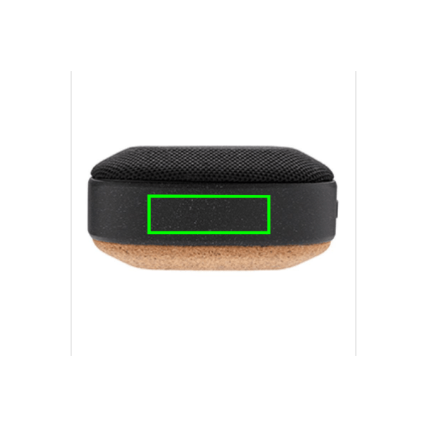 Speaker wireless 5W Baia nero - personalizzabile con logo