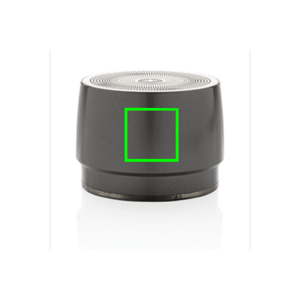 Speaker wireless 5W Swiss Peak grigio - personalizzabile con logo