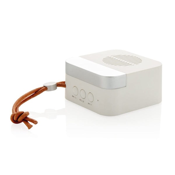 Speaker wireless Aria 5W bianco - personalizzabile con logo
