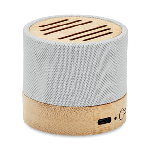 Speaker wireless Bamboo RPET - personalizzabile con logo