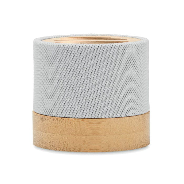 Speaker wireless Bamboo RPET - personalizzabile con logo