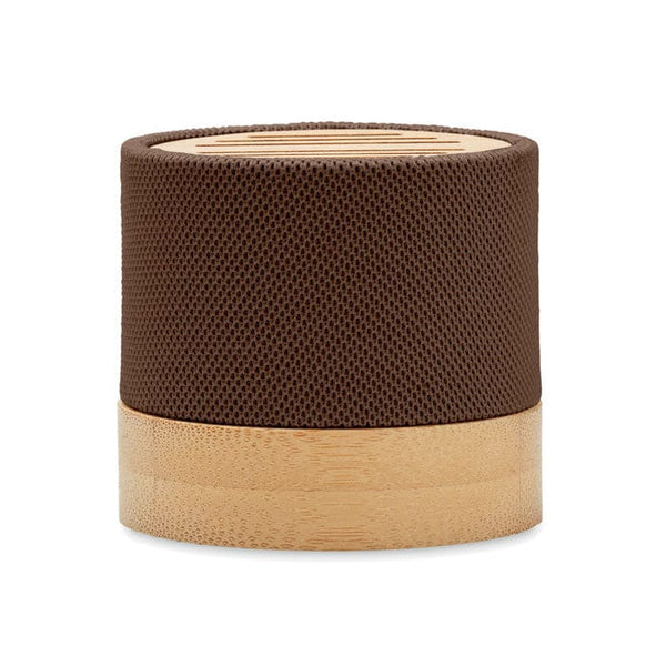 Speaker wireless Bamboo RPET - personalizzabile con logo