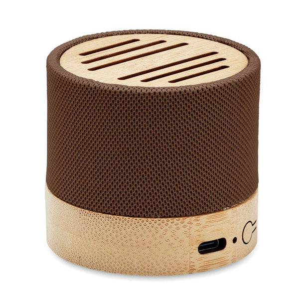 Speaker wireless Bamboo RPET - personalizzabile con logo