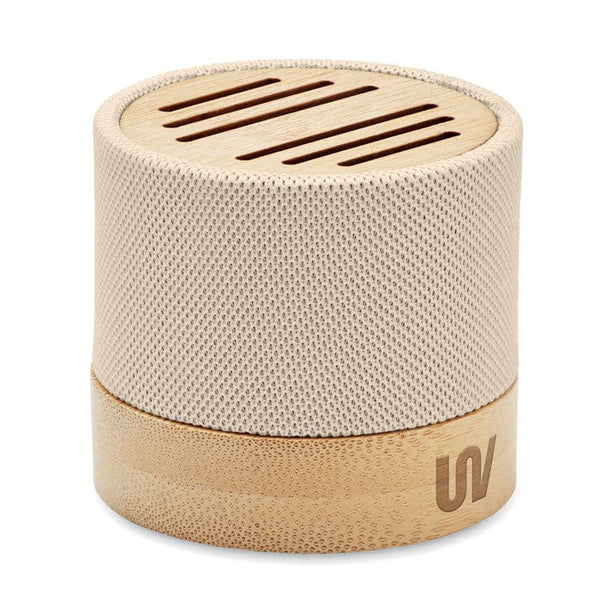 Speaker wireless Bamboo RPET - personalizzabile con logo