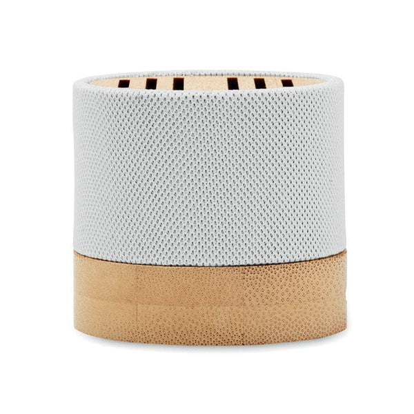 Speaker wireless Bamboo RPET - personalizzabile con logo