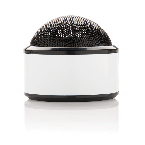 Speaker wireless in alluminio bianco - personalizzabile con logo