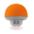 Speaker wireless con ventosa arancione - personalizzabile con logo
