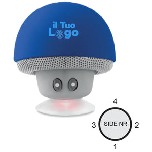Speaker wireless con ventosa - personalizzabile con logo