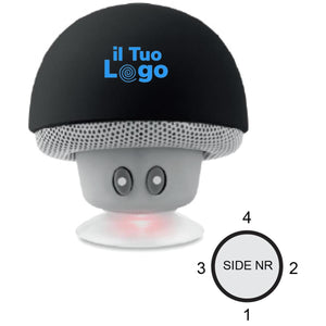 Speaker wireless con ventosa - personalizzabile con logo