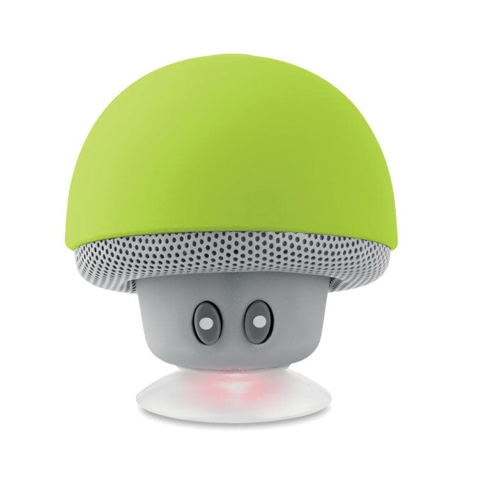 Speaker wireless con ventosa verde calce - personalizzabile con logo