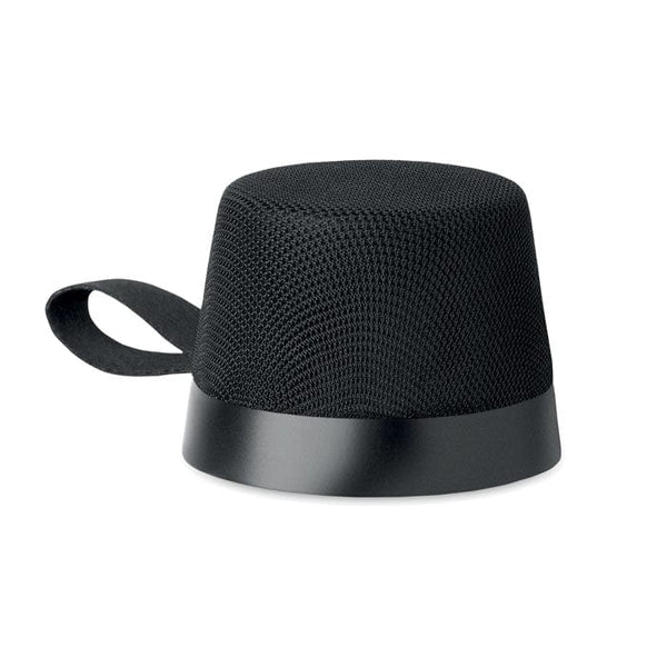 Speaker wireless da 3W Nero - personalizzabile con logo