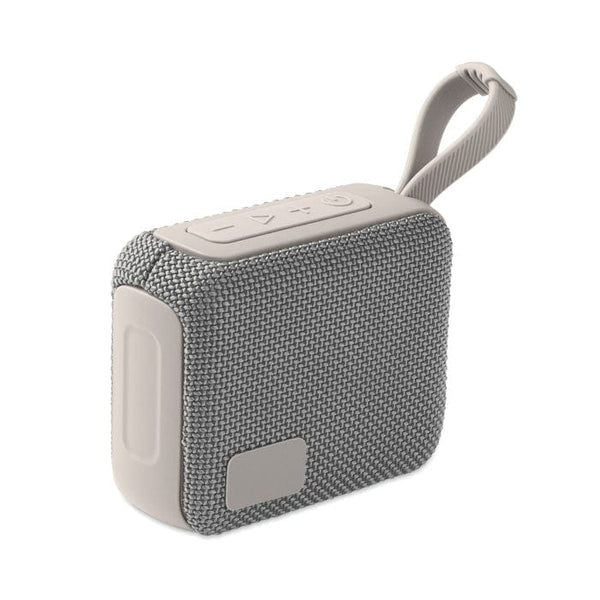 Speaker wireless da 5 W Grigio - personalizzabile con logo