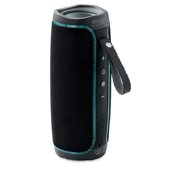 Speaker wireless impermeabile Nero - personalizzabile con logo