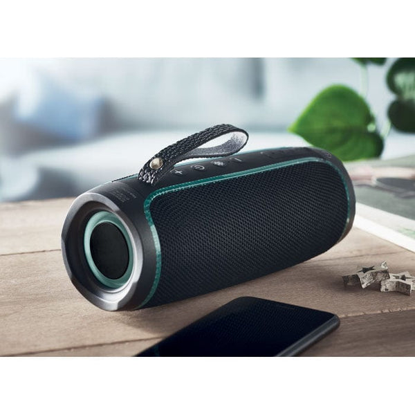 Speaker wireless impermeabile Nero - personalizzabile con logo