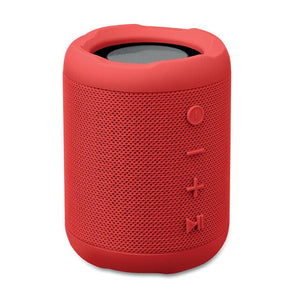 Speaker wireless in ABS da 5W Rosso - personalizzabile con logo