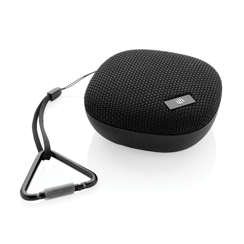 Speaker wireless IPX7 Urban Vitamin Hayward nero - personalizzabile con logo