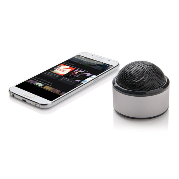 Speaker wireless in alluminio - personalizzabile con logo