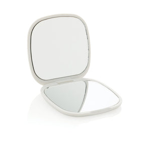 Specchietto Reflecta in rPlastica RCS bianco - personalizzabile con logo
