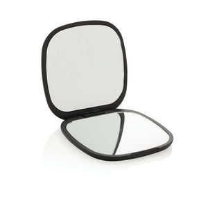 Specchietto Reflecta in rPlastica RCS nero - personalizzabile con logo