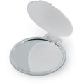 Specchietto rotondo bianco - personalizzabile con logo