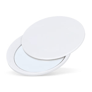 Specchio compatto scorrevole Poise Bianco - personalizzabile con logo