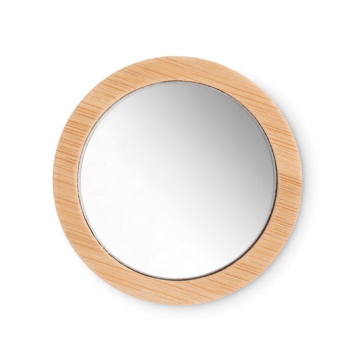 Specchio da trucco in bamboo Colore: beige €2.32 - MO6406-40
