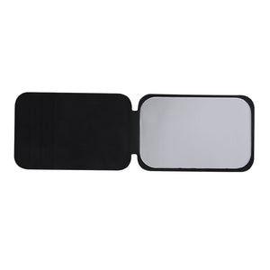 Specchio Dafmen nero - personalizzabile con logo