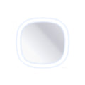 Specchio Qadan bianco - personalizzabile con logo