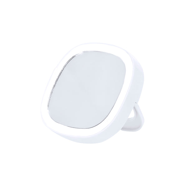Specchio Qadan bianco - personalizzabile con logo