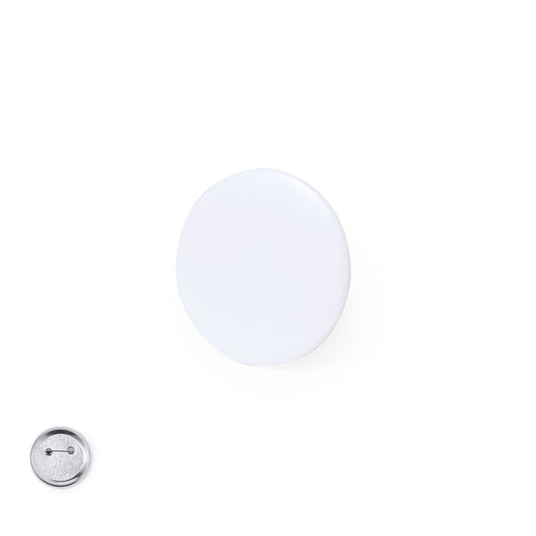 Spilla Suju bianco - personalizzabile con logo