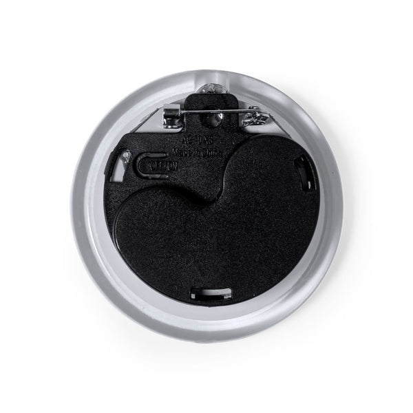 Spilla Xandar bianco - personalizzabile con logo
