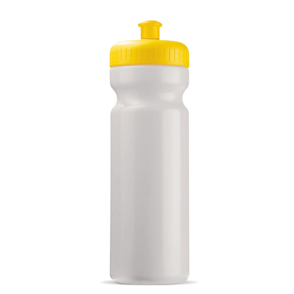 Sport bottle classic 750ml Bianco / Giallo - personalizzabile con logo